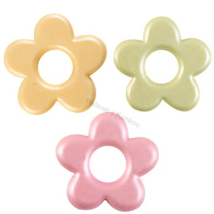 Kvety pastelové 3,5cm 120ks