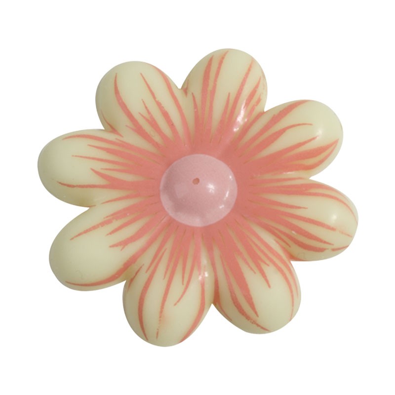 Kvet biely 3,8 cm 120ks