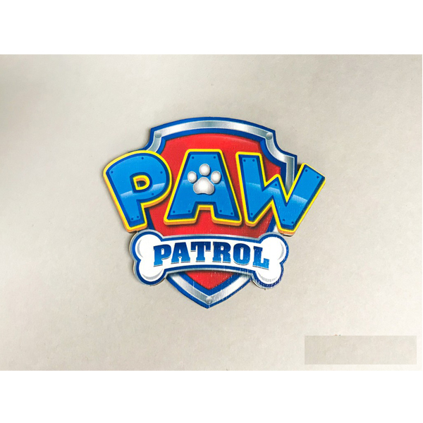Magnetka Paw Patrol logo 8cm