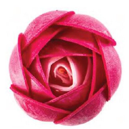 Oblátková fuchsia tmavo-ružová 4cm / 49638