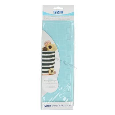 Plastová stierka PME STRIPES