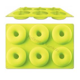 Silikónová forma na donuty 6ks