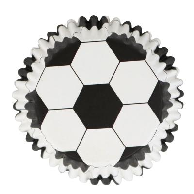 Košíčky na muffiny futbalový motív 30ks