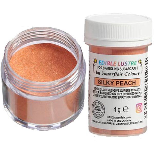 Prachová farba Lustre Silky Peach 4g