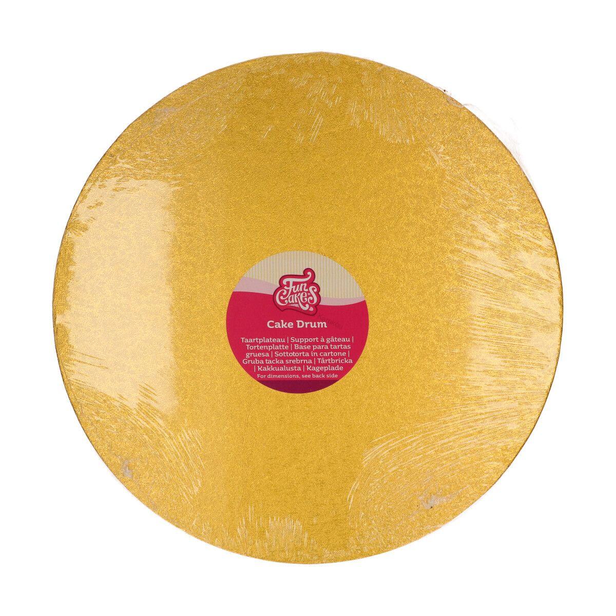 Podnos hrubý zlatý 35cm