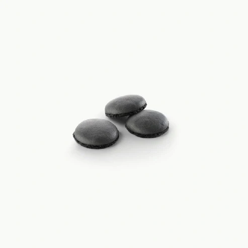 Makrónky čierne 3,5cm 384ks