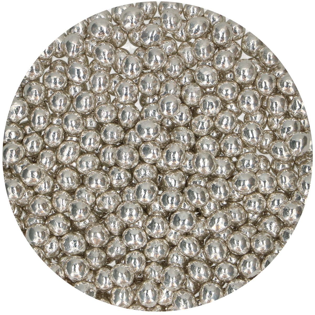Posyp - FC crispy choco pearls metallic silver 60g