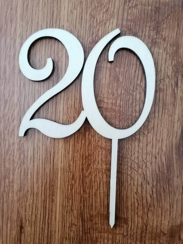Zápich drevený 20