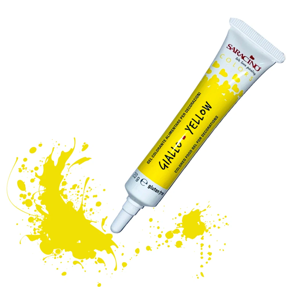 Gélová farba Saracino - Yellow 20g
