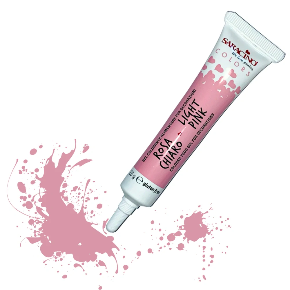Gélová farba Saracino - Light pink 20g