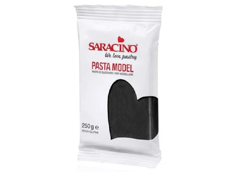 Saracino - Modelovacia hmota black 250g