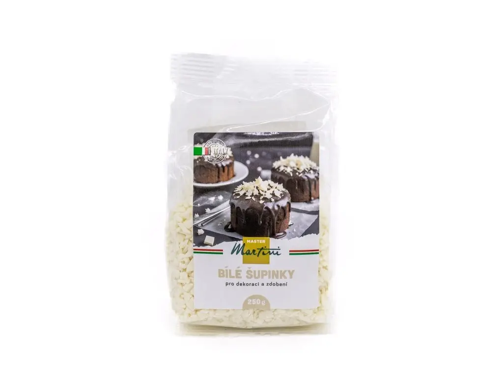 Biele šupinky 250g - zľava
