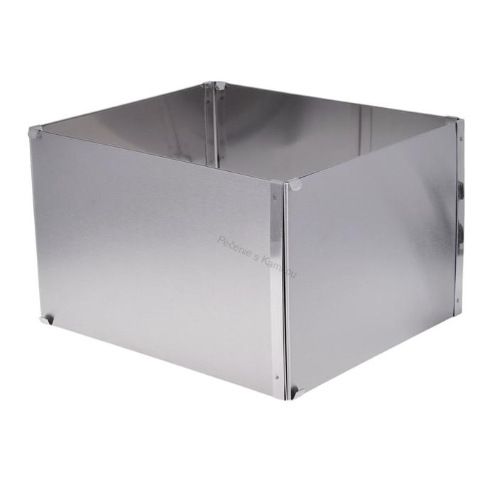 Forma nerezová posuvná 20-38/24-46cm H15cm