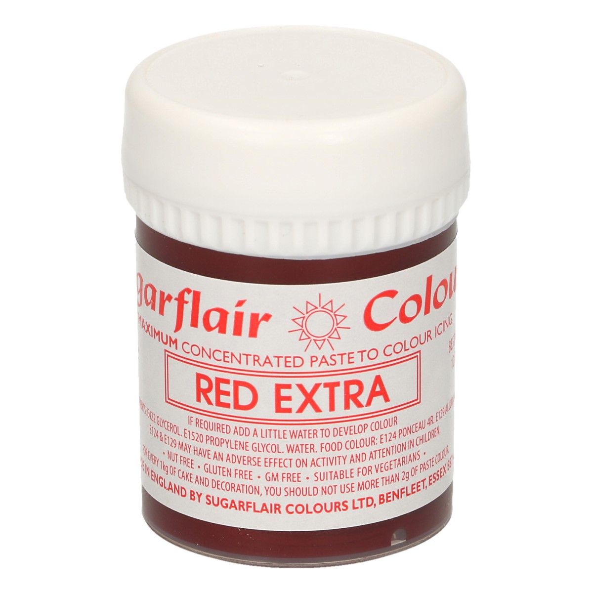 Extra gélovka červená 42g