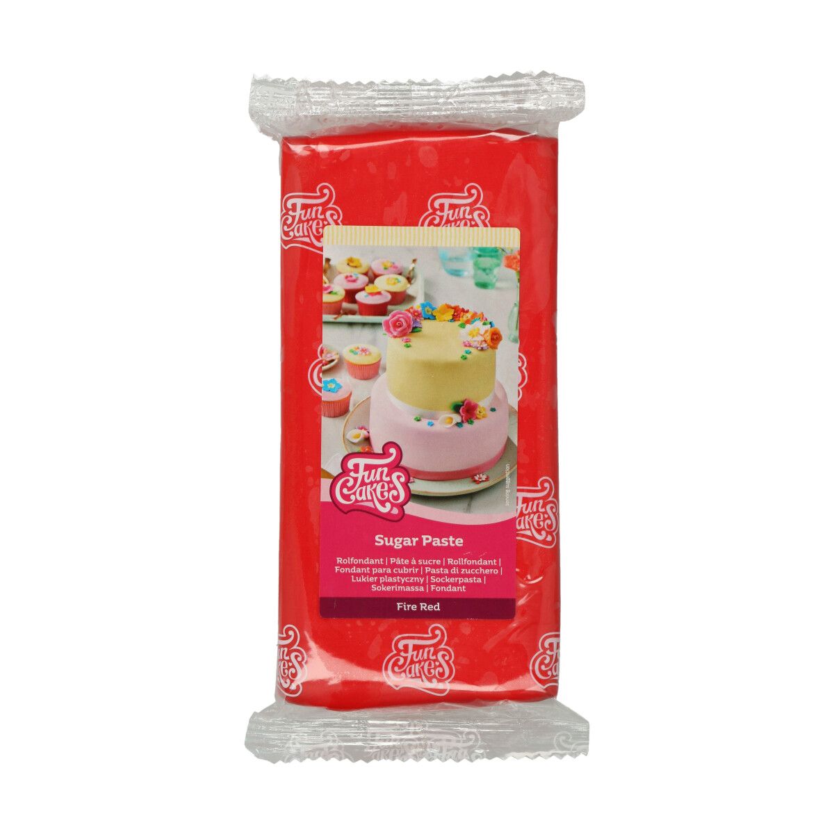 FunCakes fondant - Fire red 1kg