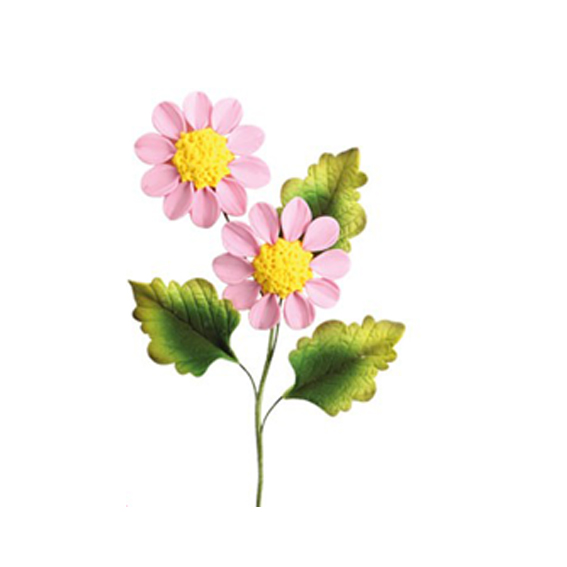 Kytička margarétka ružová 1ks/66035