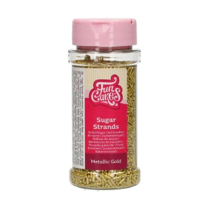 Posyp - FC Sugar strands Metallic Gold 80g
