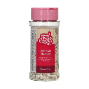 Posyp - FC sprinkle medley silver chic 65g