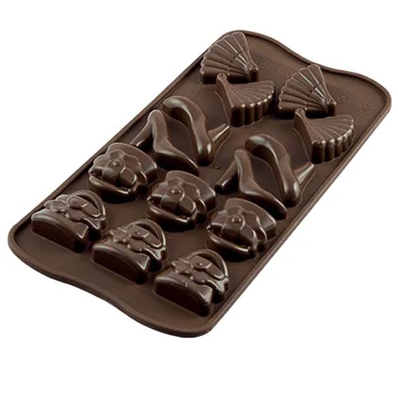  SILIKOMART Silikónová forma na čokoládu FASHION