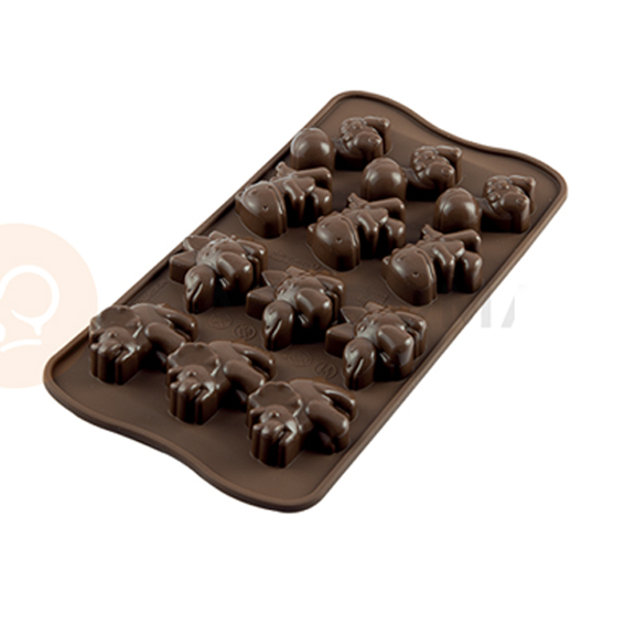  SILIKOMART Silikónová forma na čokoládu DINO