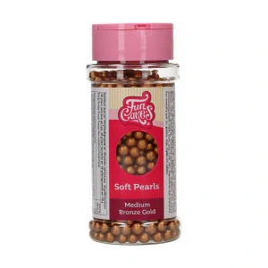 Posyp - FC perly bronzovo-zlaté 60g