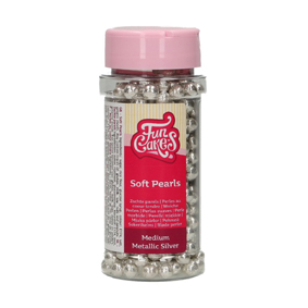 Posyp - FC soft pearls medium metallic silver 55g