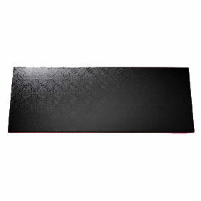 Podnos drevený čierny 40x15cm