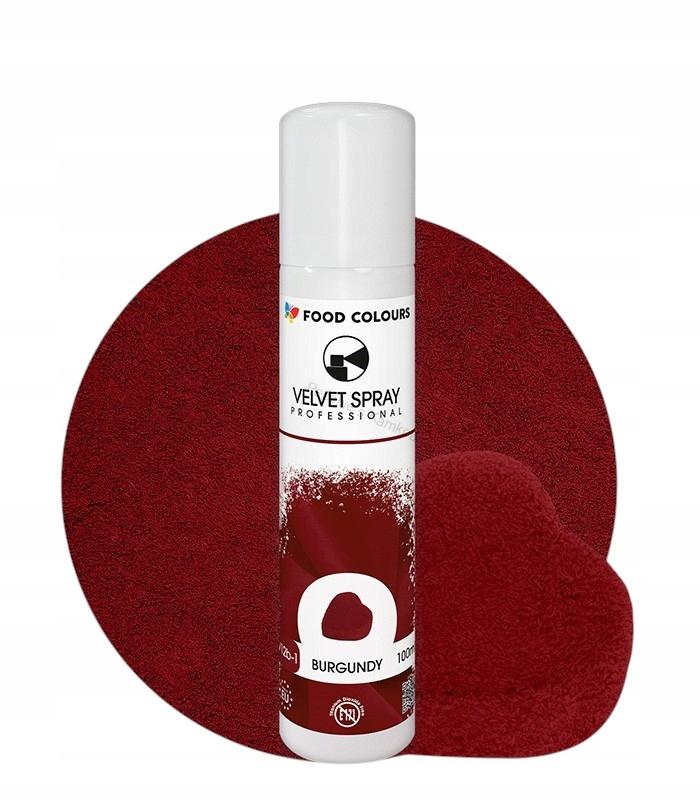 Velvet sprej burgundy 100ml