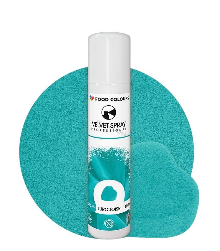 Velvet sprej turquoise 100ml
