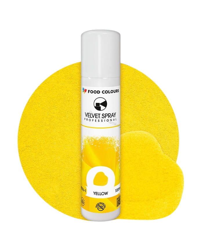 Velvet sprej žltý 100ml