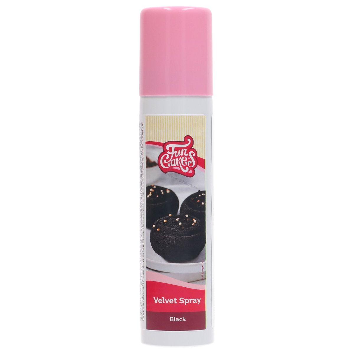FC Velvet sprej čierny 100ml