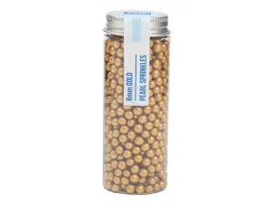 PME posyp perličky zlaté 6mm 50g