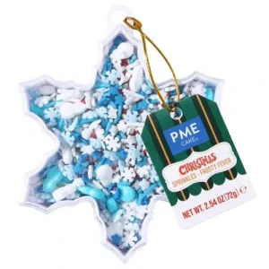 PME posyp Christmas sprinkles novelty frosty fever 72g
