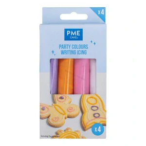 PME Poleva v tube na zdobenie párty farby 4ks