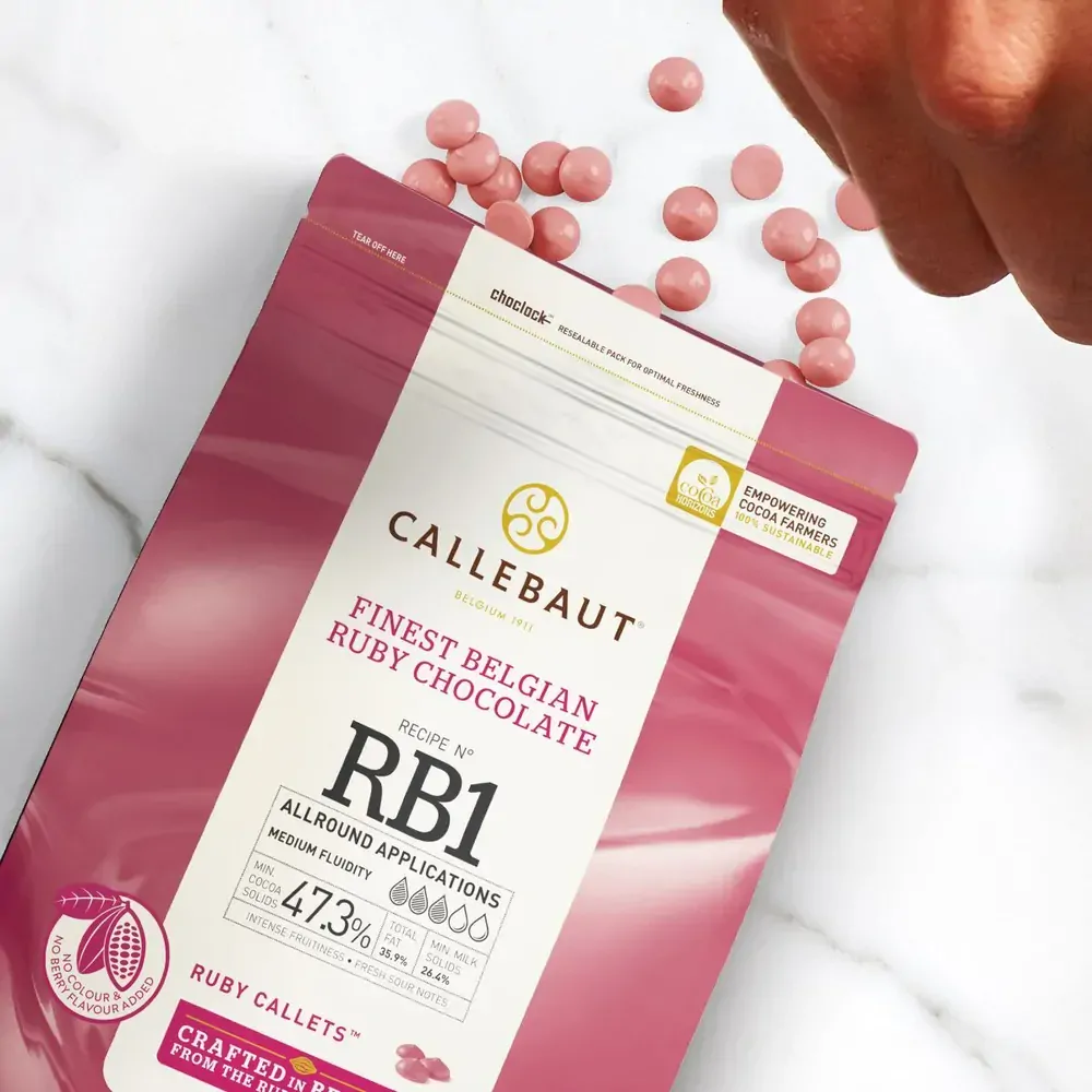 Čokoláda CALLEBAUT RUBY 400g