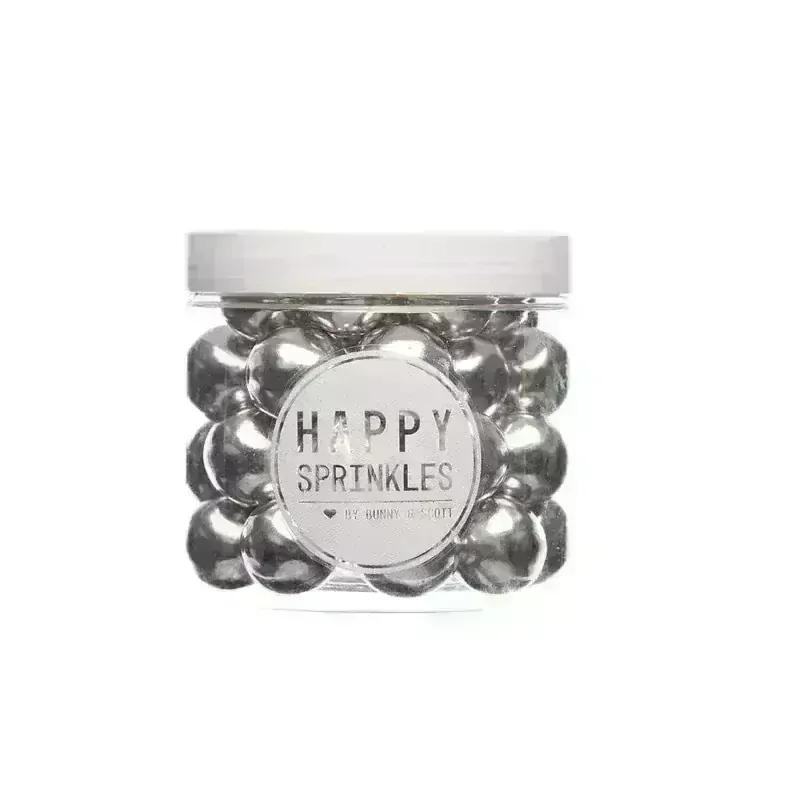 Happy sprinkles Silver choco XXL 130g - zľava
