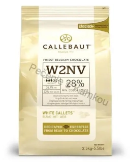 Čokoláda CALLEBAUT Biela 2,5kg
