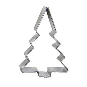 Kovová vykrajovačka - strom nerez 260