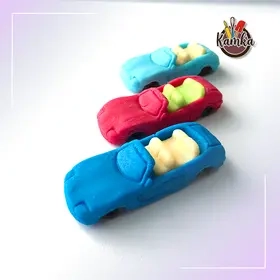 Cukrové auto farebné 1ks
