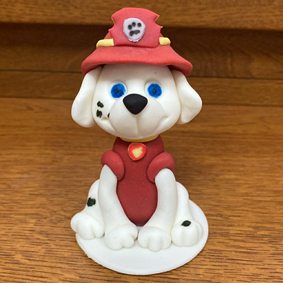 Paw patrol biely pes 