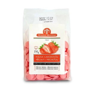 Poleva jahodová príchuť 250g