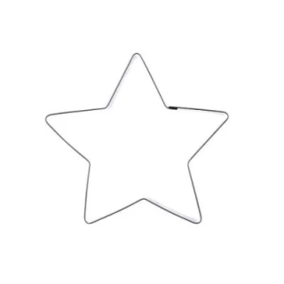 Kovová vykrajovačka - hviezda 