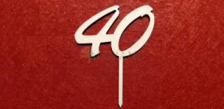 Zápich drevený 40