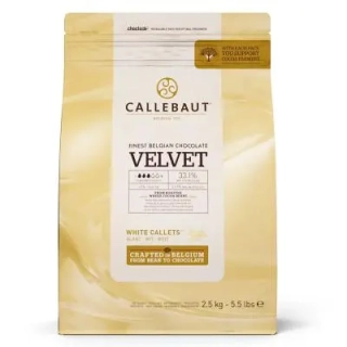 Čokoláda CALLEBAUT VELVET Biela 2,5kg