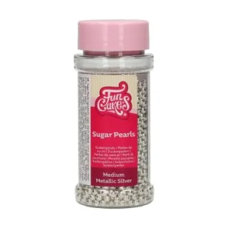 Posyp - FC perly medium silver 80g