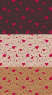 Čokotransfer srdcia love 30x40/46675