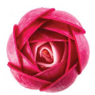 Oblátková fuchsia tmavo-ružová 4cm / 49638