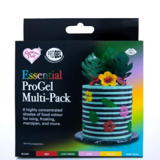 Gélová farba RD ProGel - Multi-Pack Essential 6x25g
