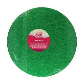 Podnos hrubý tmavo zelený 30cm