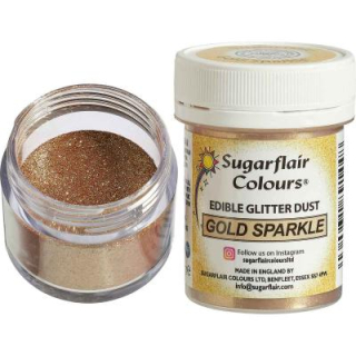 Prachová farba Sugarflair Gold Sparkle10g